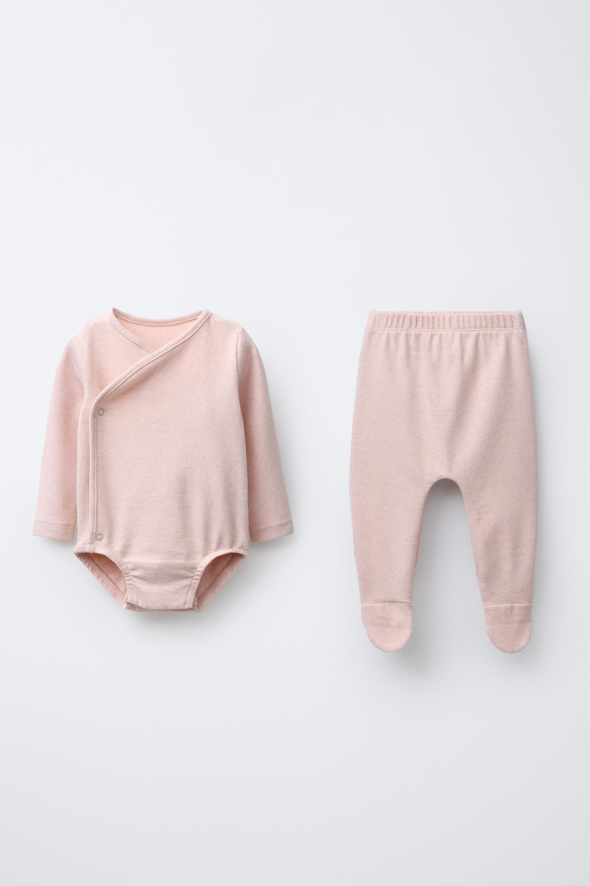 MELANGE BODYSUIT AND LEGGINGS PACK